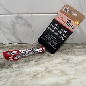 DISNEY Parks Tails 101 Dalmatians COLLAR Can't Catch Me! XS 10 lbs 8-12in Neck🐕